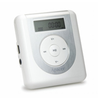 MP3 prehrávače - Apacer Audio Steno AU231 MP3 PLAYER strieborný 0MB