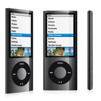 MP3 prehrávač nad 10GB - iPod nano 16GB black 