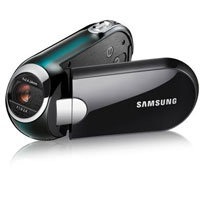 Digitálne flash kamery - Digitálna kamera Samsung SMX-C10L modrá/čierna 