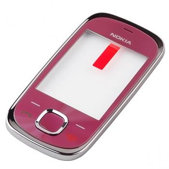 Príslušenstvo pre mobilný telefón NOKIA (kryty, klávesnica, hand sety, mikrofón, sluchátka, .....) - ORIGINALNY PREDNY KRYT NOKIA 7230 PINK