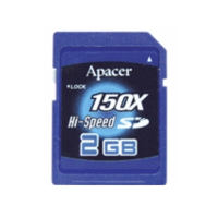 Klasické SD karty (SecureDigital card) - Apacer SecureDigital card 2GB HighSpeed 100x